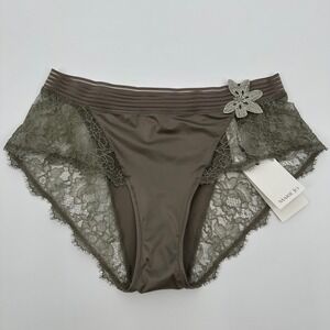Marie Jo Angelina Panty Lace Embroidered Floral Size Small NWT